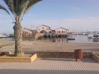 The harbour at Los Alcazares